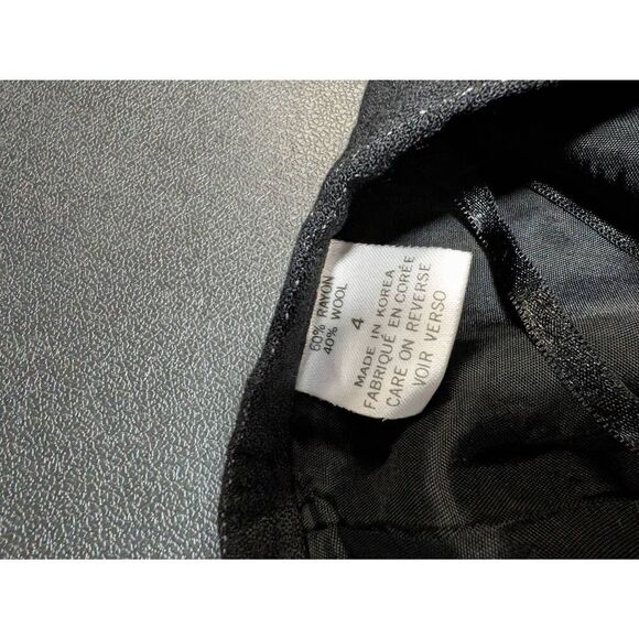 Tahari Skirt Gray Striped Classic Career Straight Pencil Women's Size 4 - Picture 3 of 5